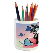 Fairy Girl with Wings Pencil Pen Holder