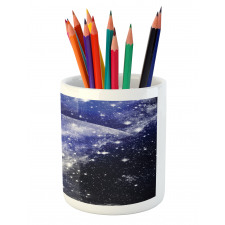 Nebula Galaxy Scenery Pencil Pen Holder