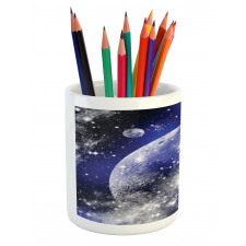 Nebula Galaxy Scenery Pencil Pen Holder