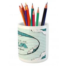 Sea Make You Free Pencil Pen Holder