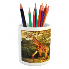 Safari Animals Pencil Pen Holder