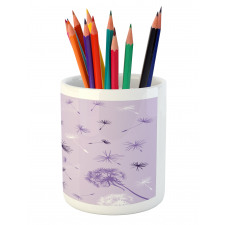 Botany Purple Tone Pencil Pen Holder