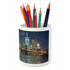Brooklyn Bridge Pencil Pen Holder