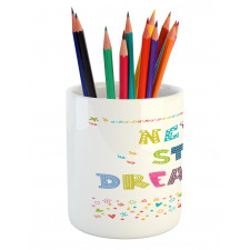 Assortment of Childish Motifs Pencil Pen Holder