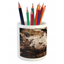 Lion and Hawk Pencil Pen Holder