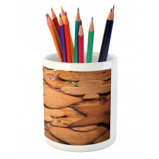 Heart Shaped with Sprinkles Pencil Pen Holder