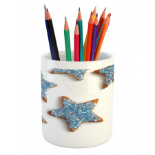 Baked Biscuits in Star Shape Pencil Pen Holder