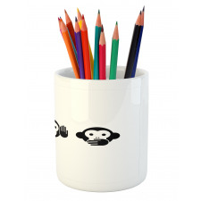 Simple Animal Graphic Pencil Pen Holder