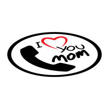 I Love You Mom Message Pencil Pen Holder