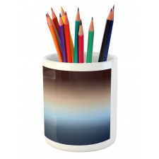 Gradual Color Change Modern Pencil Pen Holder