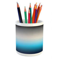 Abstract Color Change Pattern Pencil Pen Holder