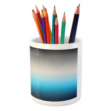 Abstract Color Change Pattern Pencil Pen Holder