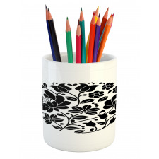 Folk European Culture Art Pencil Pen Holder