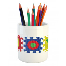 Joy Lettering Pieces Pencil Pen Holder