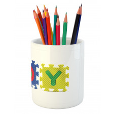 Joy Lettering Pieces Pencil Pen Holder