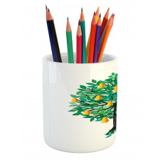 Flourishing Fruit Tree Eco Pencil Pen Holder