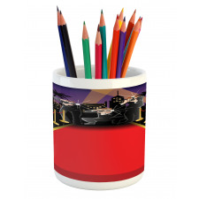 Photographers Red Carpet Pencil Pen Holder