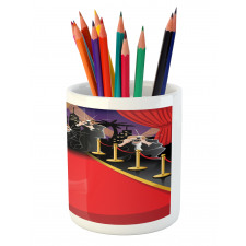 Photographers Red Carpet Pencil Pen Holder