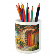 Italian Old Vineyard Pencil Pen Holder