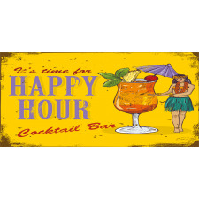 It is Time for Happy Hour Pencil Pen Holder