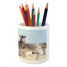 Namibia Africa Safari Pencil Pen Holder