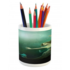 Mermaid Undersea Pencil Pen Holder