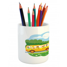 Children on Their Way Pencil Pen Holder