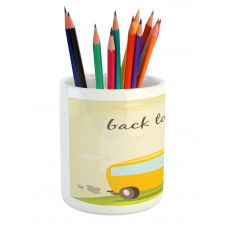 Back to School Theme Pencil Pen Holder