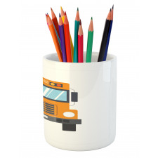 Academic Life Caricature Pencil Pen Holder