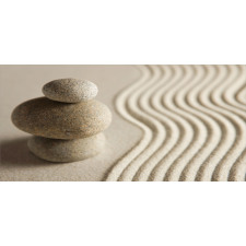 Balanced Rocks Wavy Pattern Pencil Pen Holder