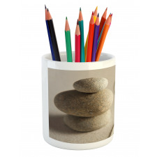 Balanced Rocks Wavy Pattern Pencil Pen Holder