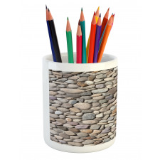 Coastal Theme Stone Wall Pencil Pen Holder