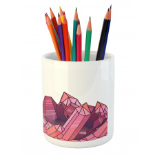 Outlined Sketch Drawing Pencil Pen Holder