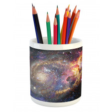 Cosmic Sky Color Transitions Pencil Pen Holder