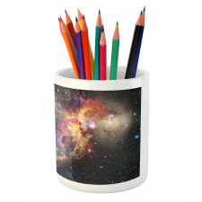 Cosmic Sky Color Transitions Pencil Pen Holder