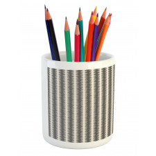 Optical Illusion Zigzags Pencil Pen Holder