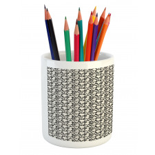 Round in Irregular Sizes Pencil Pen Holder