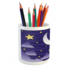 Sky at Night Dreamy Pencil Pen Holder