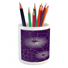 Mysterious Spider Web Pencil Pen Holder