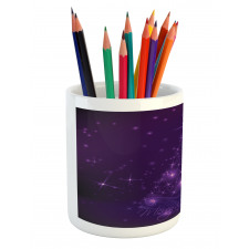 Merry Christmas Text Pencil Pen Holder