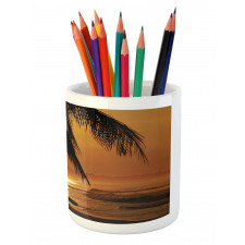 Costa Rica Surfer Pencil Pen Holder