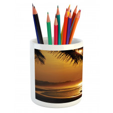 Costa Rica Surfer Pencil Pen Holder