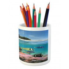 Underwater View Pencil Pen Holder