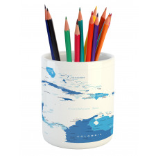 Detailed Mapping Pencil Pen Holder