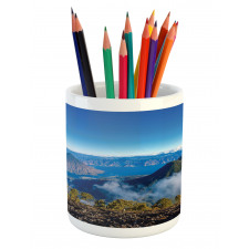 Lake Atitlan View Pencil Pen Holder