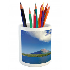 Ometepe Island Shot Pencil Pen Holder