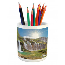 Magnificent Waterfalls Day Pencil Pen Holder