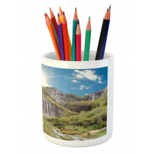 Magnificent Waterfalls Day Pencil Pen Holder