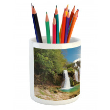 Magnificent Waterfalls Day Pencil Pen Holder