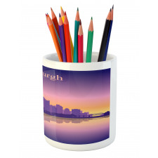 Reflection of City Pencil Pen Holder